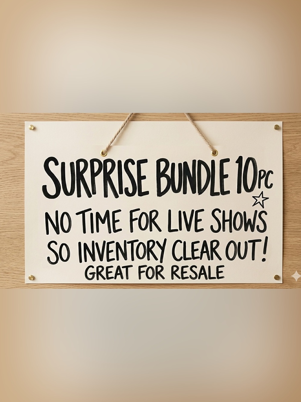 Surprise bundle! 10pc! Great for resale!